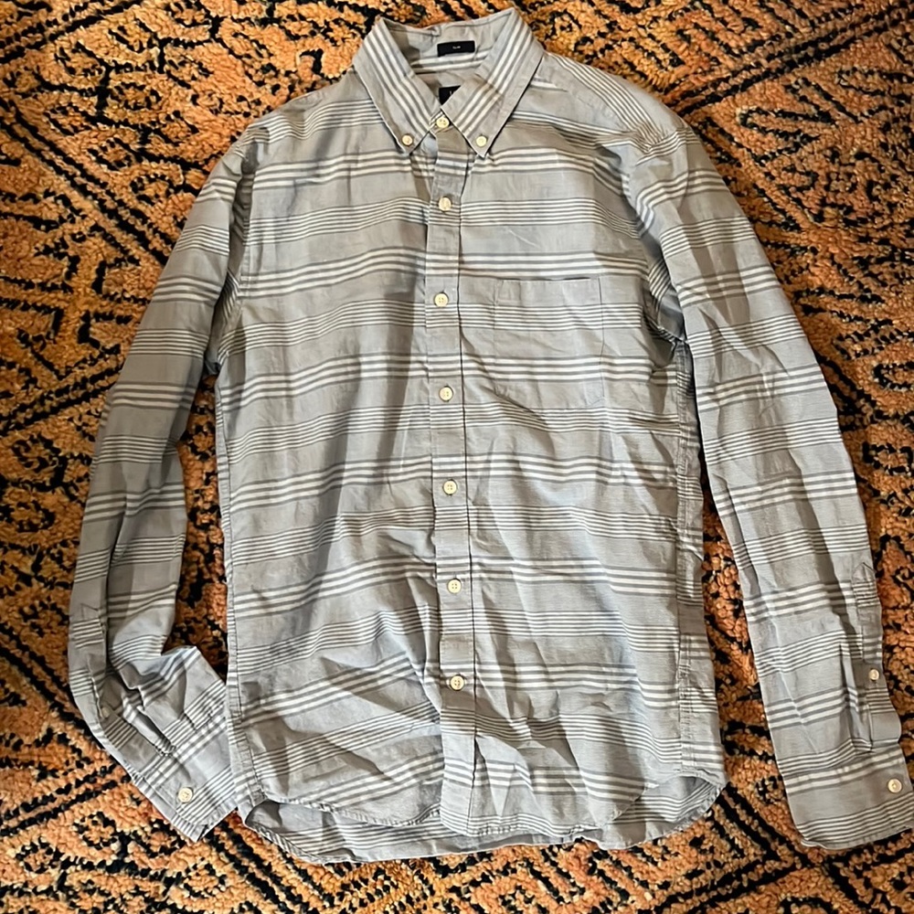 J Crew Button Down Sz M slim